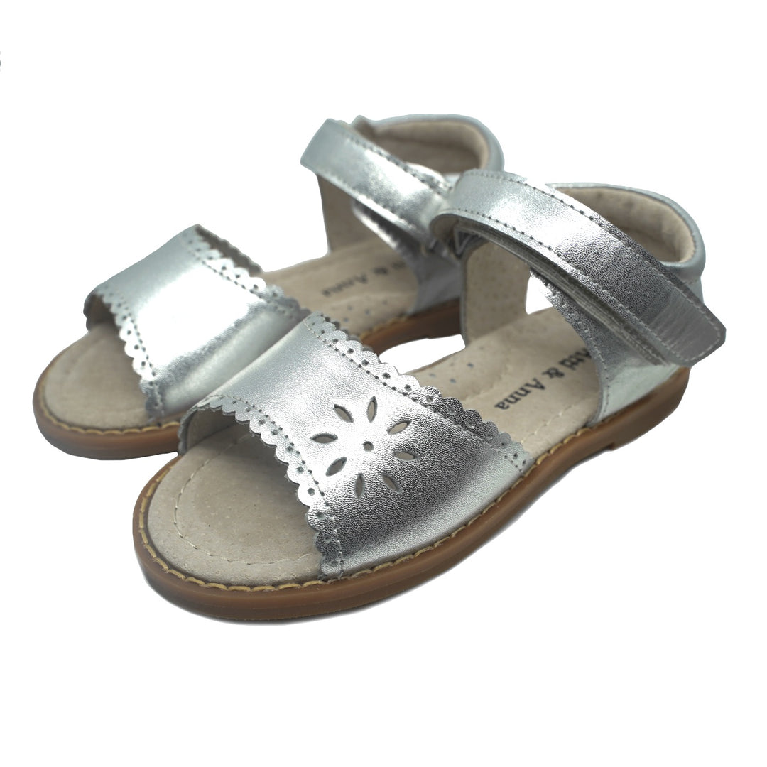 Atti and Anna Charlotte Sandal Sparkling Silver (sizes 4-12)