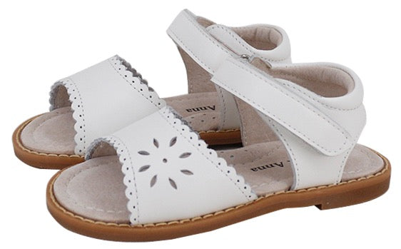 Atti and Anna Charlotte Sandal White