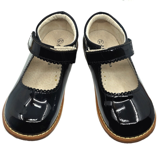 Atti & Anna Arielle Patent Black Dress Shoes