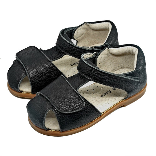 Atti and Anna Ollie Fisherman Sandal Black