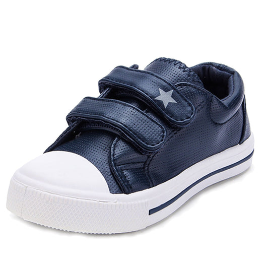 Charlie Loafer in Vegan Leather Navy