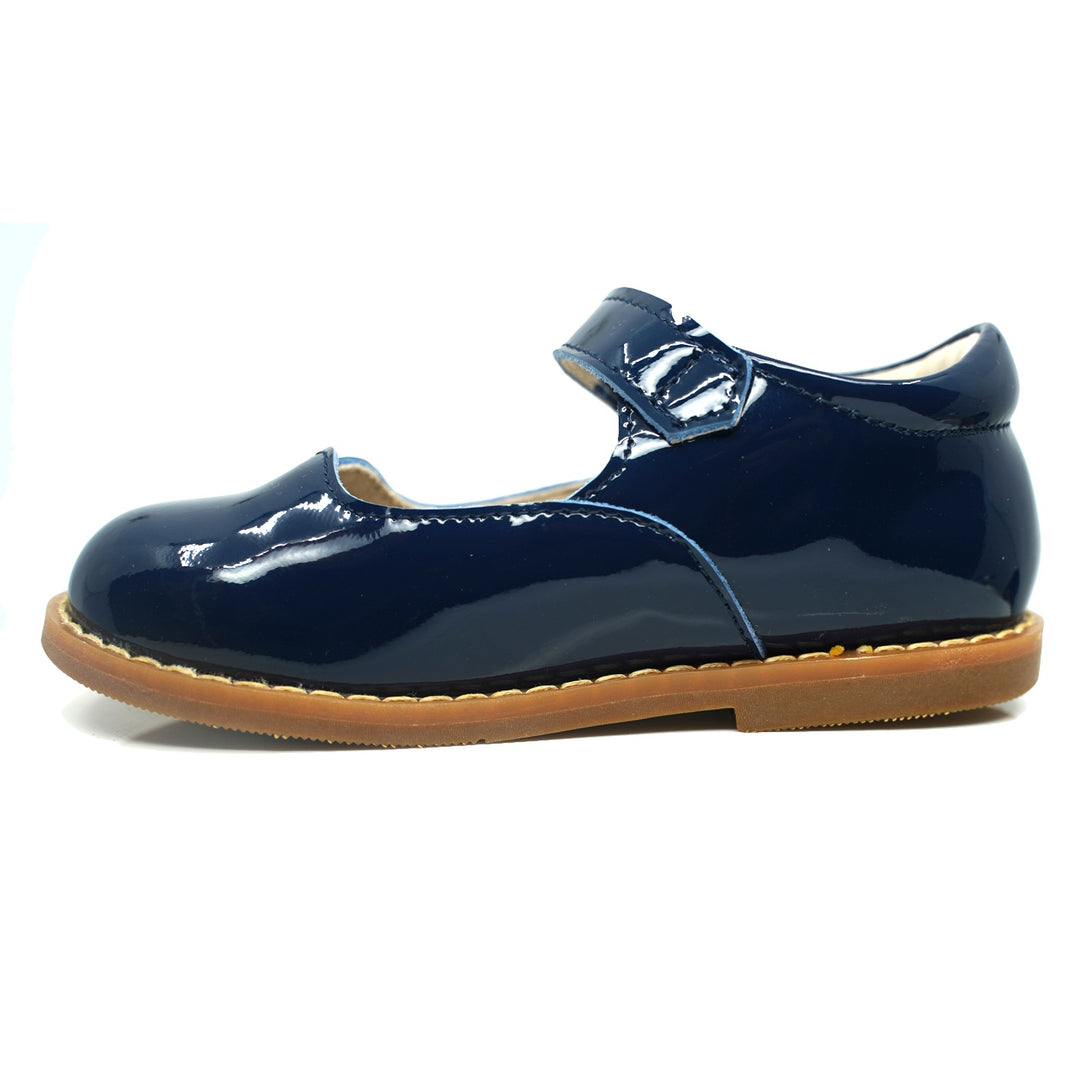Atti & Anna Arabella Maryjane Shoe Patent Blue Dress Shoes
