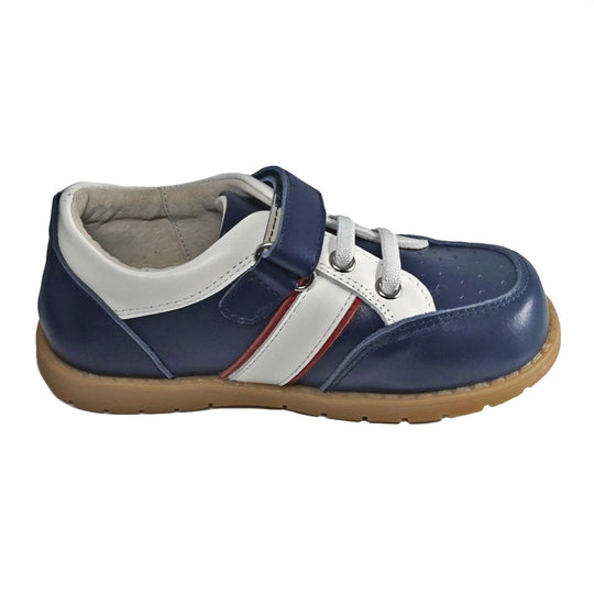 Atti and Anna Caleb Leather Sneaker Blue