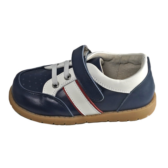Atti and Anna Caleb Leather Sneaker Blue