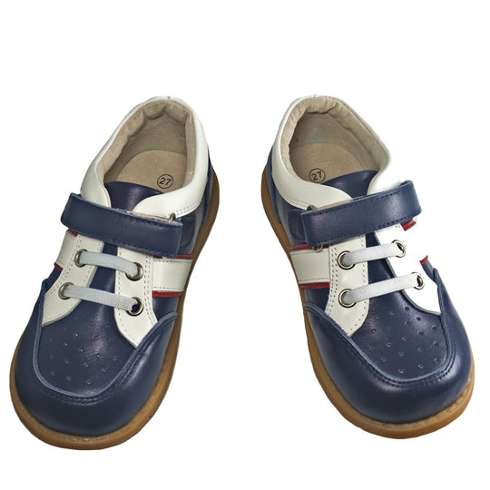 Atti and Anna Caleb Leather Sneaker Blue