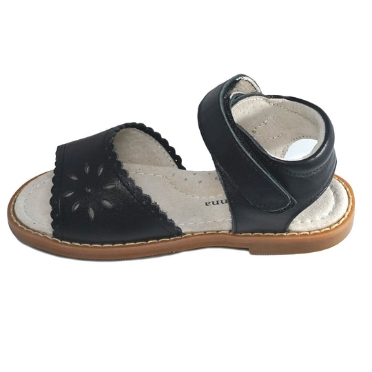 Atti and Anna Charlotte Sandal Black