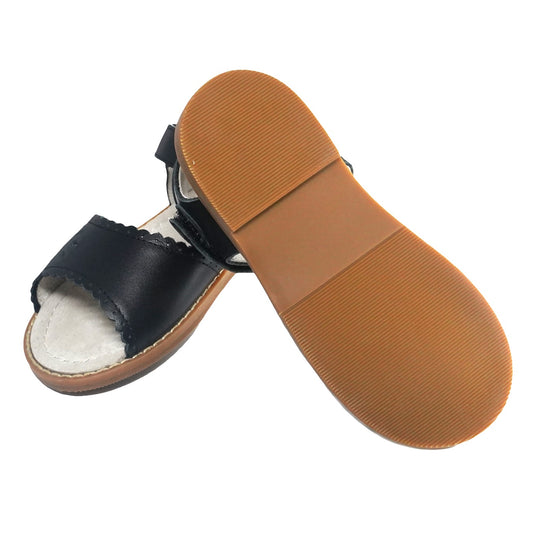 Atti and Anna Charlotte Sandal Black