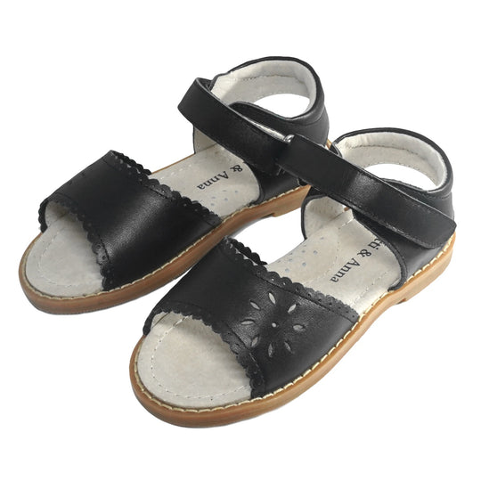 Atti and Anna Charlotte Sandal Black