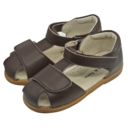 Atti and Anna Ollie Fisherman Sandal Chocolate