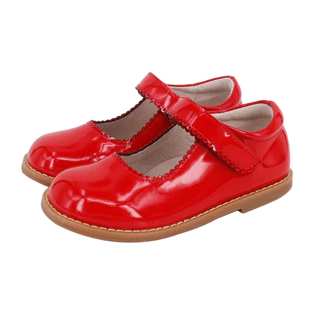 Atti & Anna Arielle Maryjane Patent Red Dress Shoe