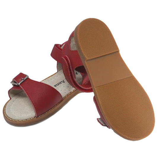 Atti and Anna Cam Unisex Sandal Red (Sizes 4-8)
