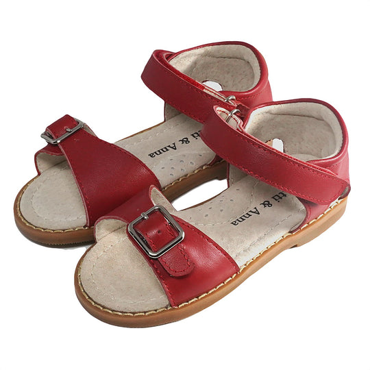 Atti and Anna Cam Unisex Sandal Red (Sizes 4-8)