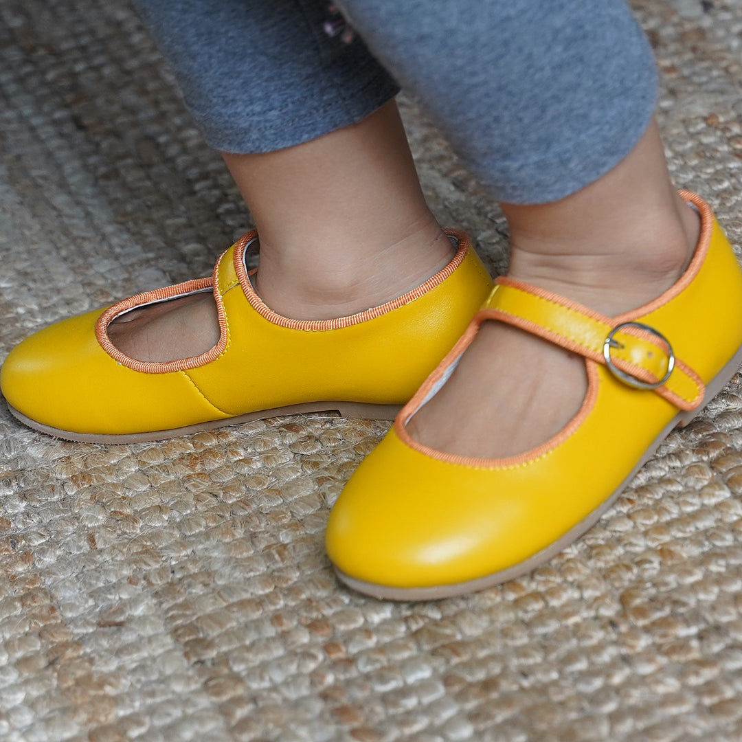 Atti & Anna Amelia Maryjane Shoe Yellow
